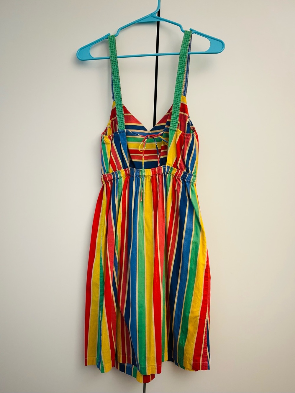 Vintage 70s Rainbow Dress - Picture 2 of 6